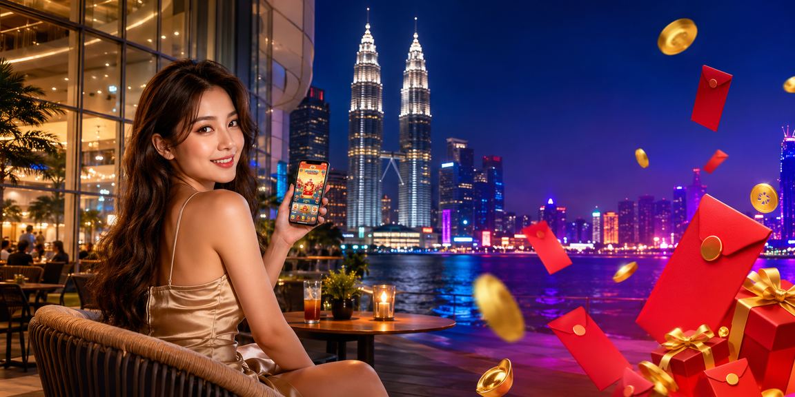 Malaysia-themed Chinese New Year bonus red envelope in Kuala Lumpur
